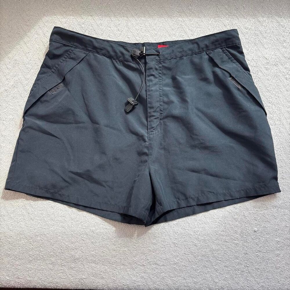 Mossimo Women's Black and Navy Swim-briefs-shorts